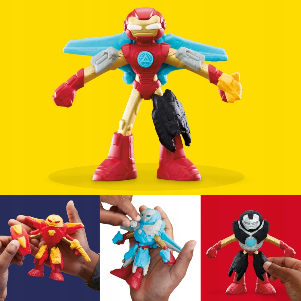 PLAY-DOH MARVEL CASTRY DIDELIS RINKINYS LABORATORIJA IRON MAN LIGHT SOUND