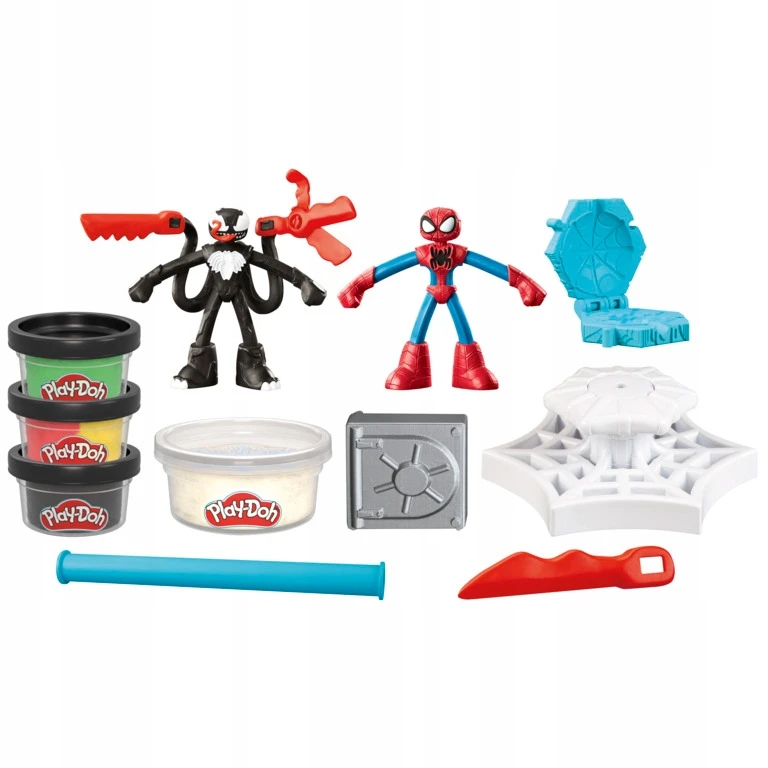 Hasbro PLAY-DOH Rinkinys „Žmogus-voras: superherojų kova“