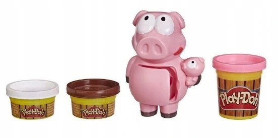Play-doh masė lipdymui - kiaulytės