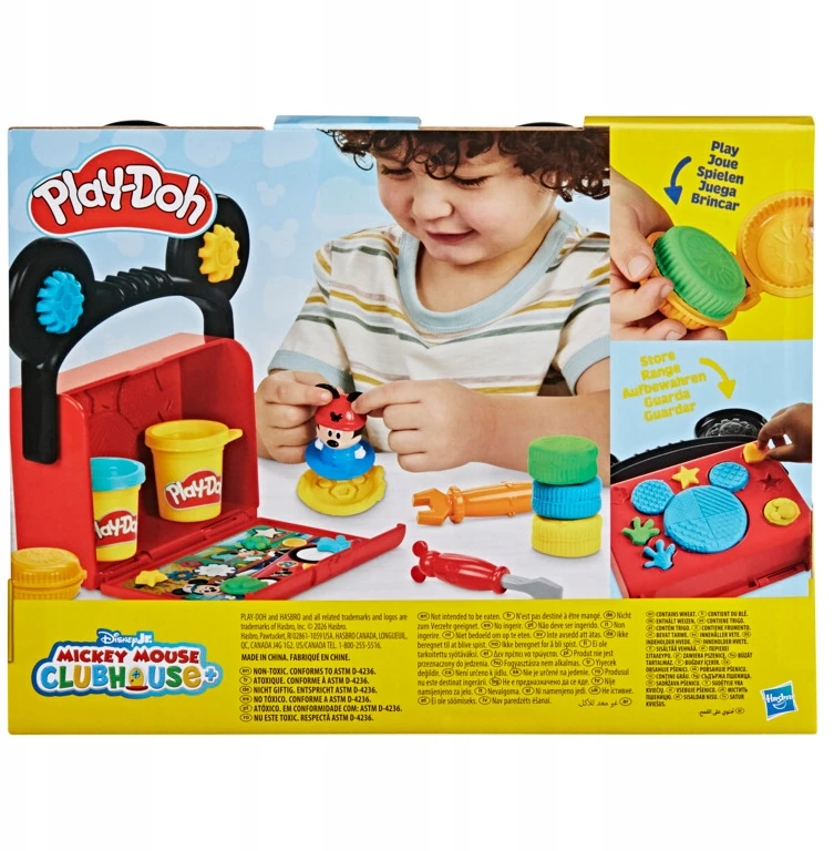 Hasbro Play-Doh peliuko Mikio dirbtuvės