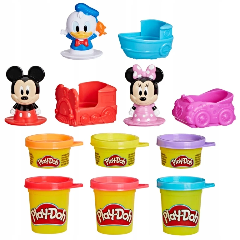 PLAY-DOH Rinkinys „Disney Jr: antspaudukai, mega pakuotė“