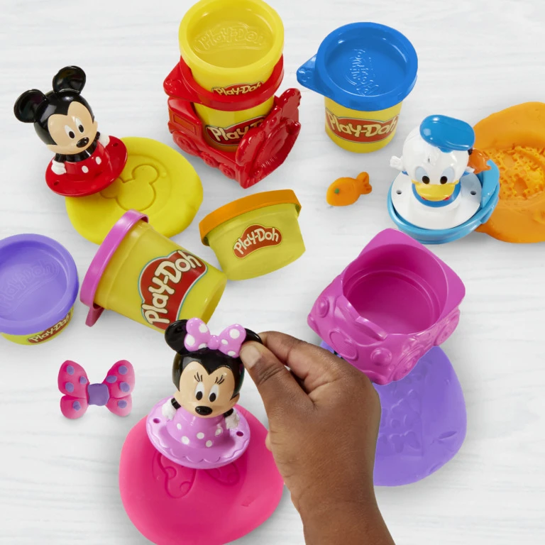 PLAY-DOH Rinkinys „Disney Jr: antspaudukai, mega pakuotė“