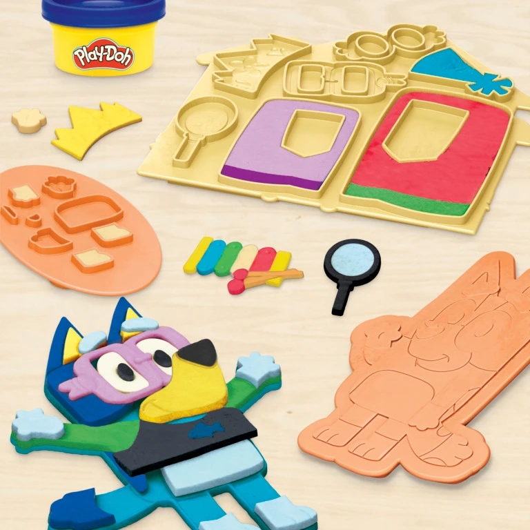 Lipdymo rinkinys vaikams Play-DOH Bluey, 11 indelių