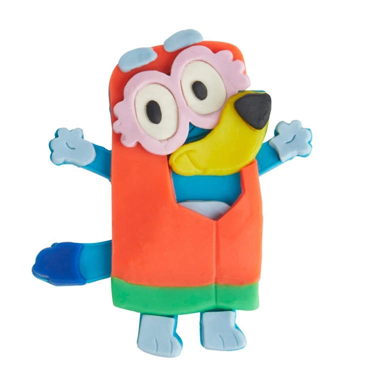 Lipdymo rinkinys vaikams Play-DOH Bluey, 11 indelių