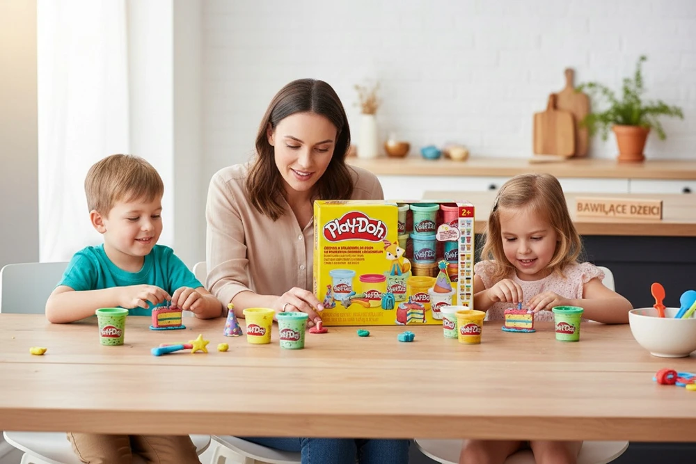 Play-Doh Play-Doh rinkinys Sukurkite ir švęskite CONFETTI GLITTER Hasbro 20 TUB