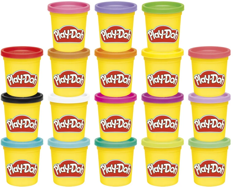 Play-Doh Play-Doh Tubes Imagination Set 18 vamzdelių papildo Hasbro G0522