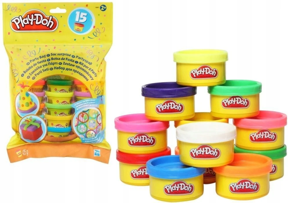 Play-Doh PLAYDOH Cately 15 mini konteinerių, Hasbro