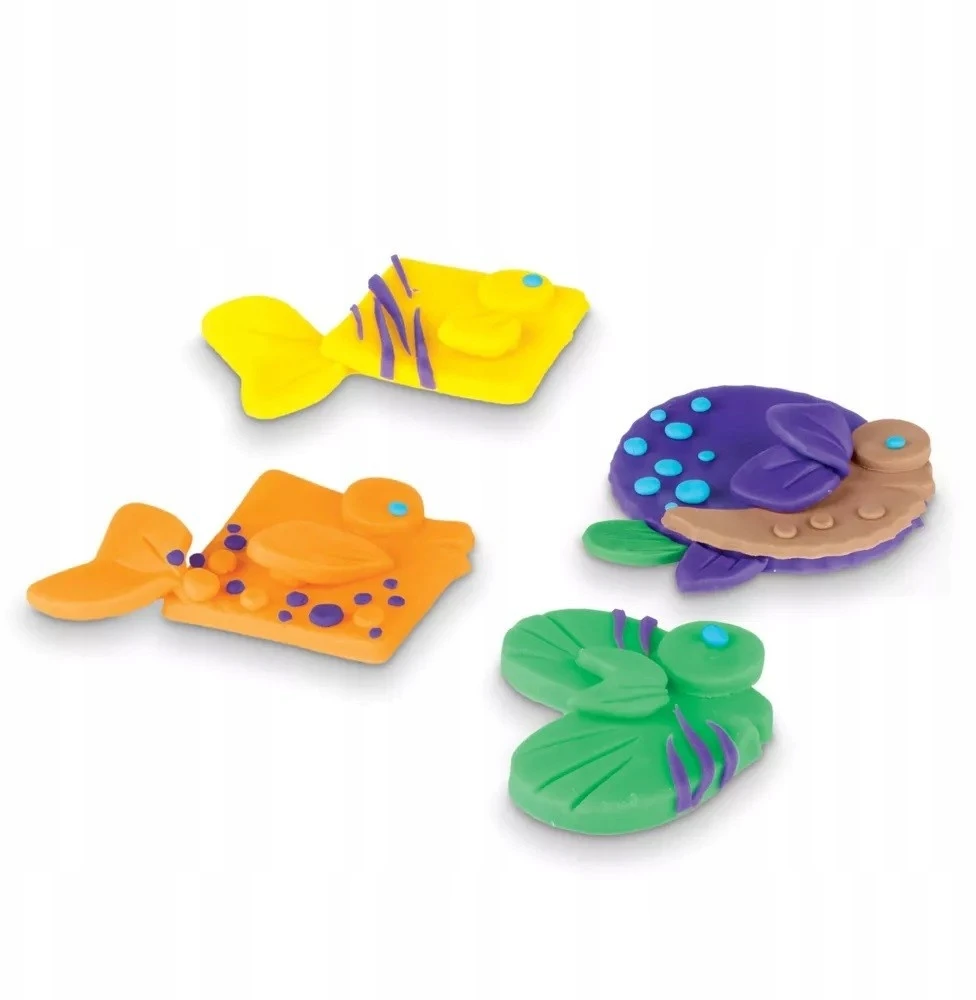 Play-Doh PLD Ocean rinkinys 5xtube + priedai. F3609 Hasbro