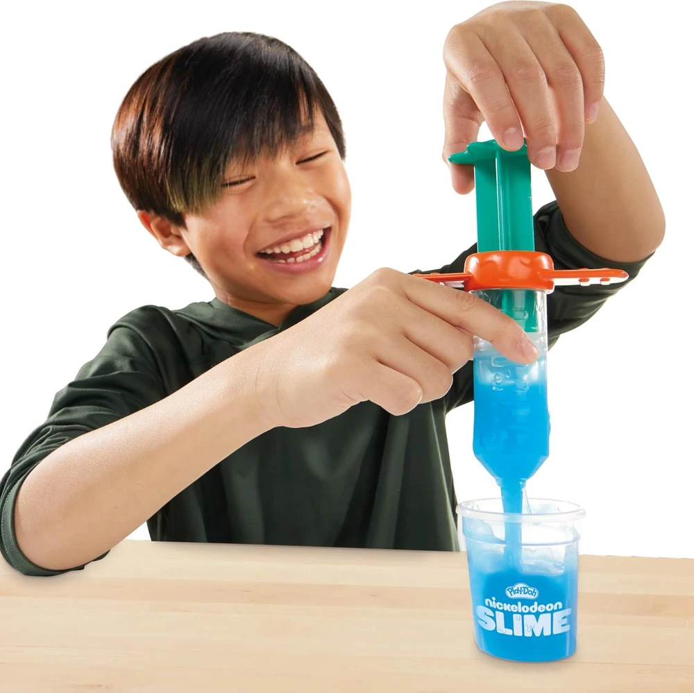 PLAY-DOH SLIME TORTŲ RINKINYS DIDELI LABORATORIJOS BURUBULĖLIAI + 4 VAMZDELIAI