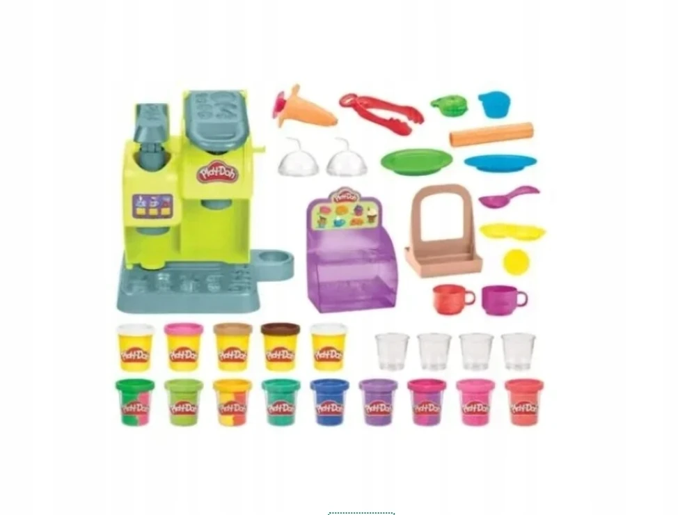 PLAY-DOH SPALVOTA KAVINĖ HASBRO CAKE SETX 3+ ORIGINAL