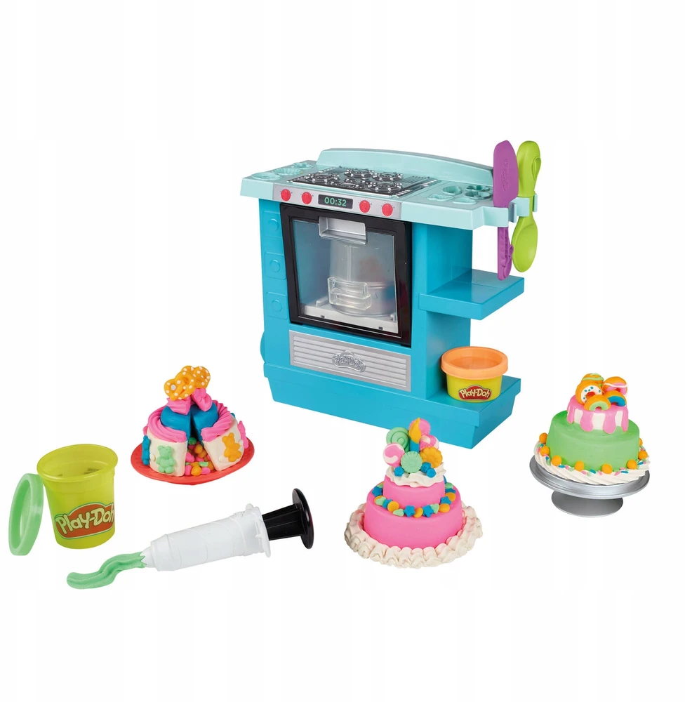 Hasbro PLAY DOH plastilino rinkinys Rising Cake Oven, F13215L0