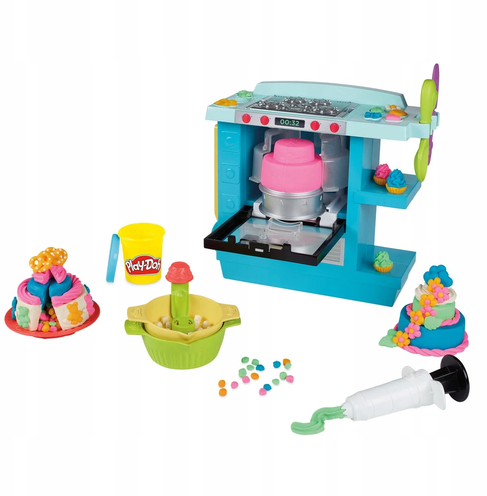 Hasbro PLAY DOH plastilino rinkinys Rising Cake Oven, F13215L0
