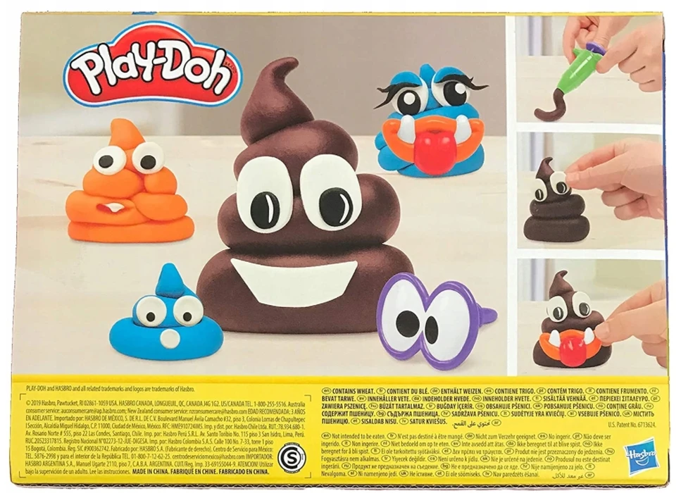 Hasbro „PLAY-DOH“ TORTAUS KAKSŲ KARBA JUOKINGOS KAKSOS E8584