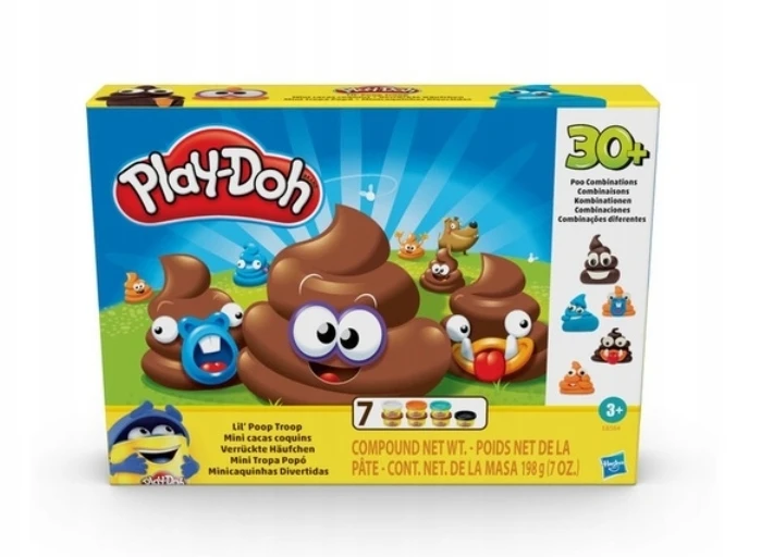 Hasbro „PLAY-DOH“ TORTAUS KAKSŲ KARBA JUOKINGOS KAKSOS E8584