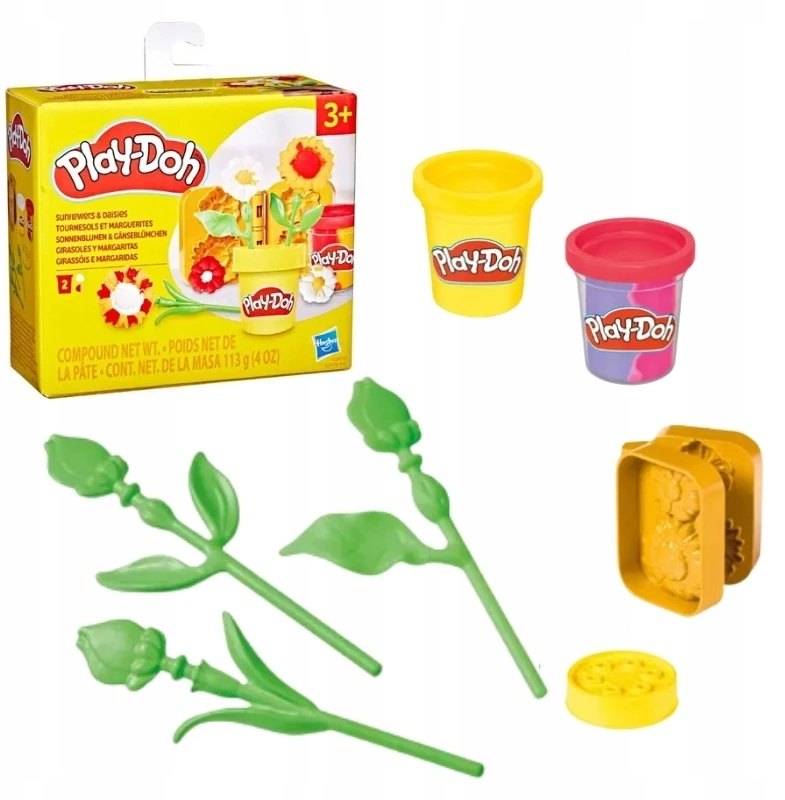 PLAY-DOH Rinkinys „Gėlės“