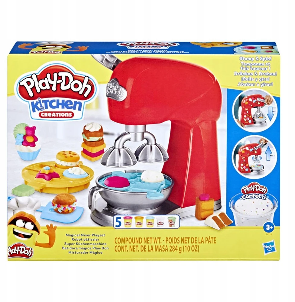 PLAY DOH žaidimo tešlos MAGIC MIXER F4718