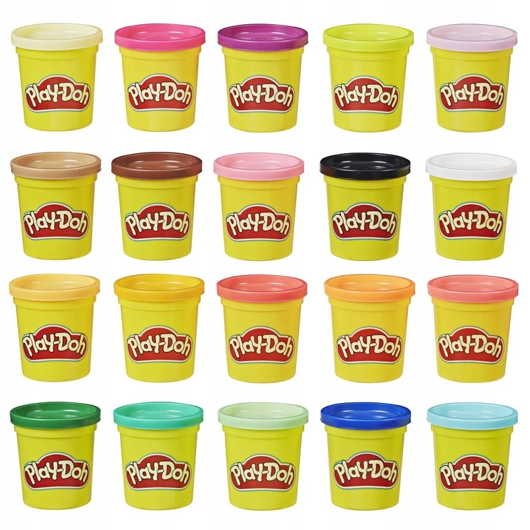 Plastelininio modeliavimo priemonių rinkinys vaikams Play-Doh, 20 spalvų