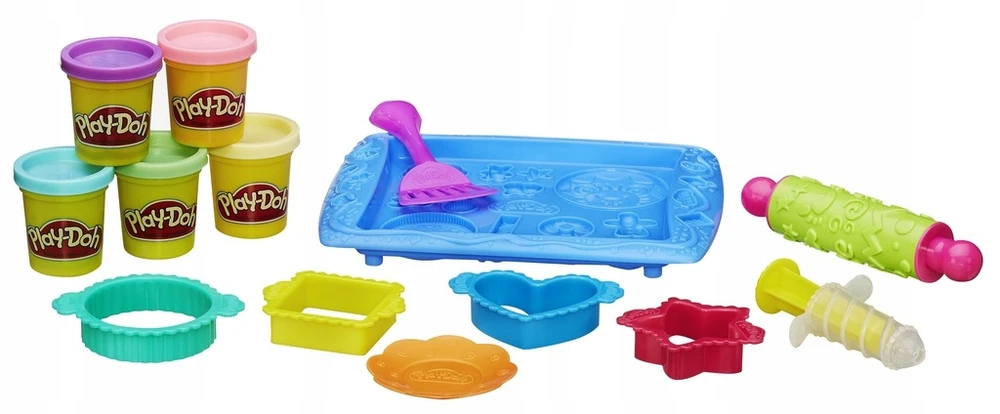 Play-Doh žaidimų tešlos rinkinys Sweet Cookies Hasbro B0307