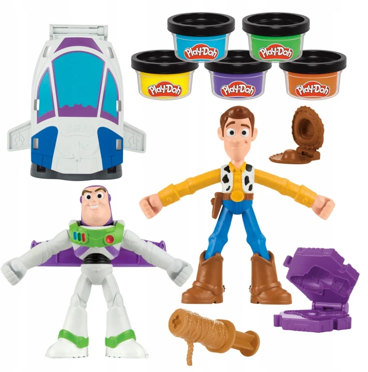 PLAY-DOH Žaidimų rinkinys „Žaislų istorija: kosminiai kūriniai“