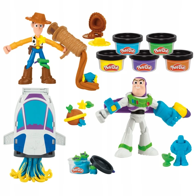 PLAY-DOH Žaidimų rinkinys „Žaislų istorija: kosminiai kūriniai“