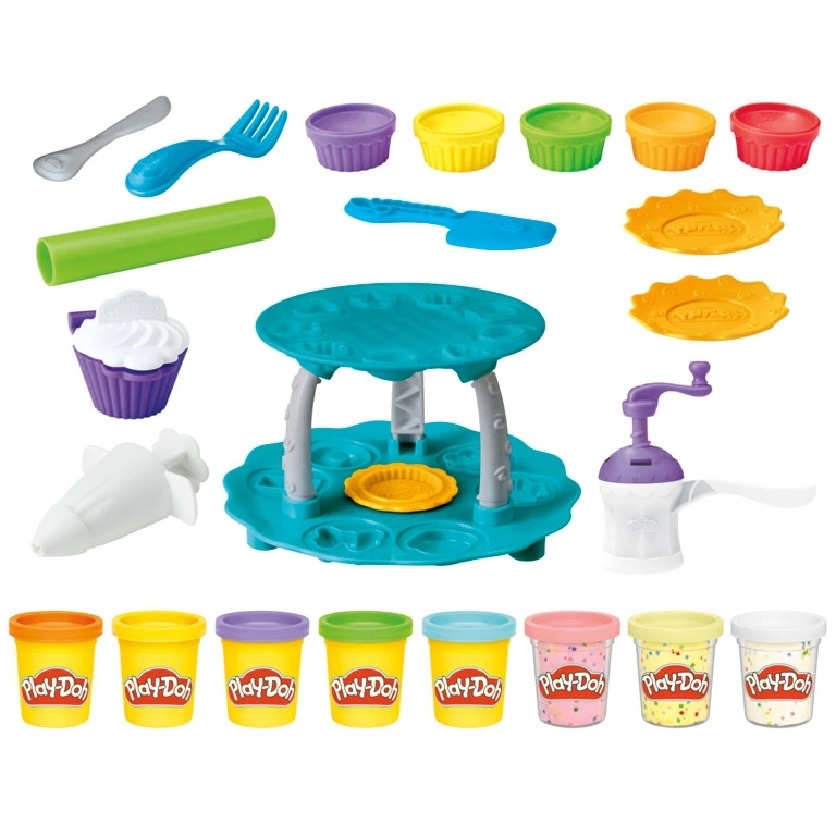 Play-Doh žaisti tešlą Cupcake stovo rinkinys Hasbro G0529