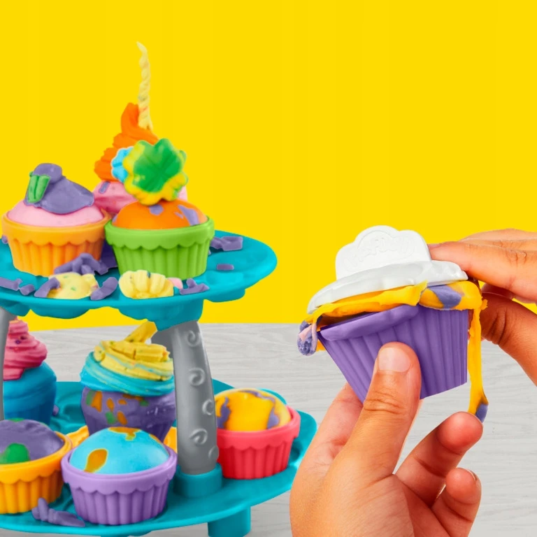 Play-Doh žaisti tešlą Cupcake stovo rinkinys Hasbro G0529