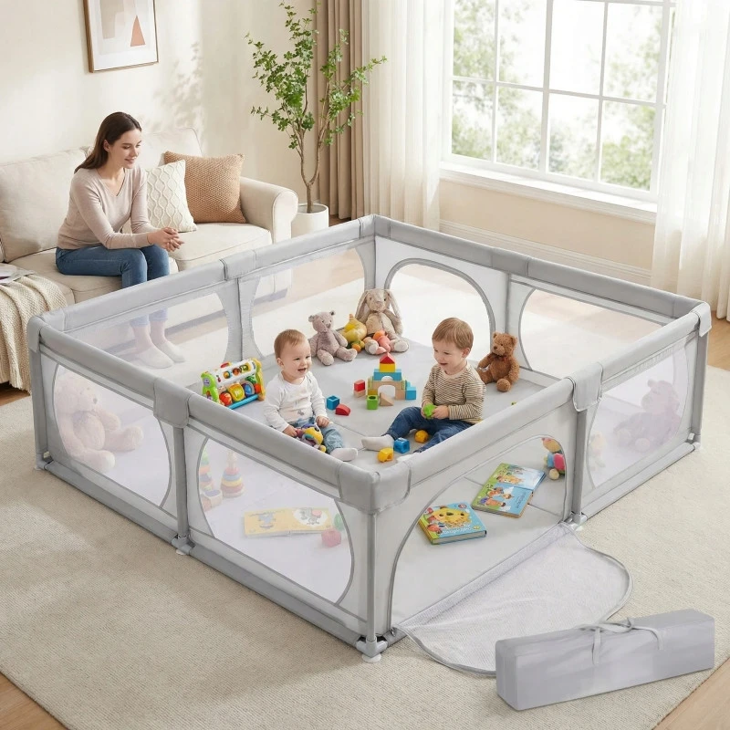 PLAYJOY KOJEC DZIECIĘCY DLA DZIECI Žaidimų aikštelė SUCHY BASEN DUŻY 200X180CM