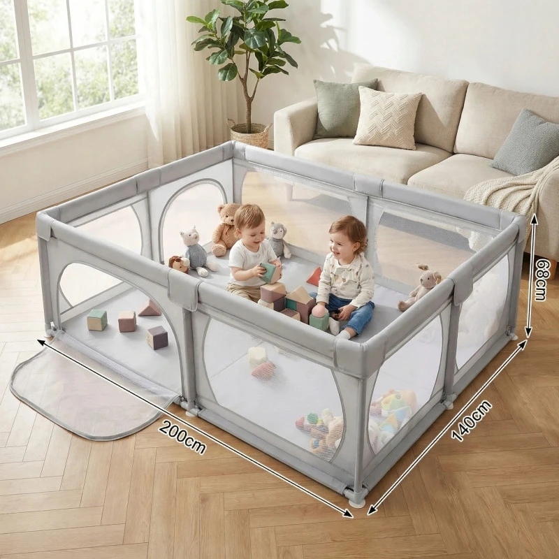PLAYJOY KOJEC DZIECIĘCY DLA DZIECI Žaidimų aikštelė SUCHY BASEN DUŻY 200X140CM
