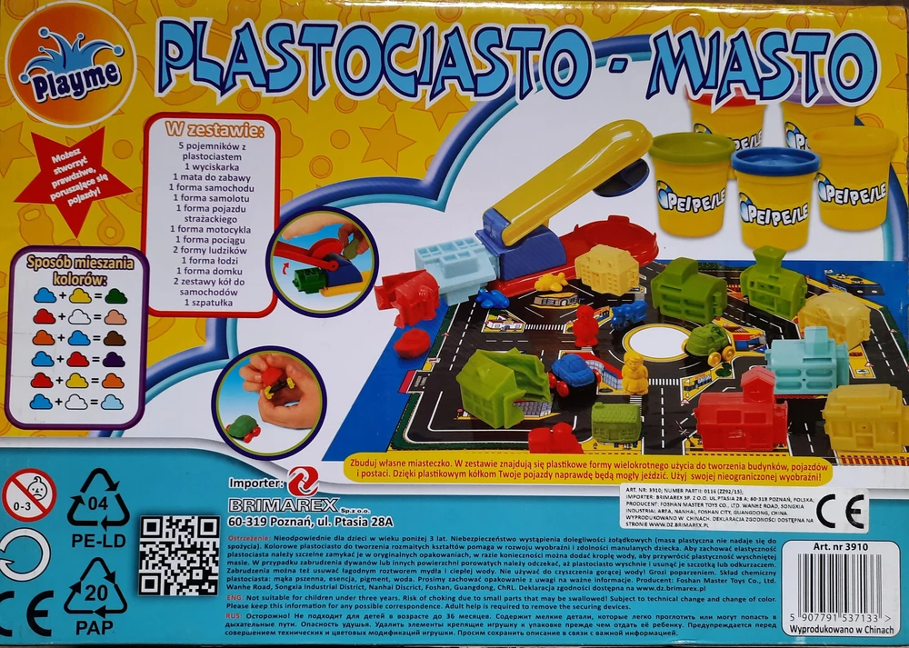 Playme PLASTOCIASTO - MIASTO NOWA