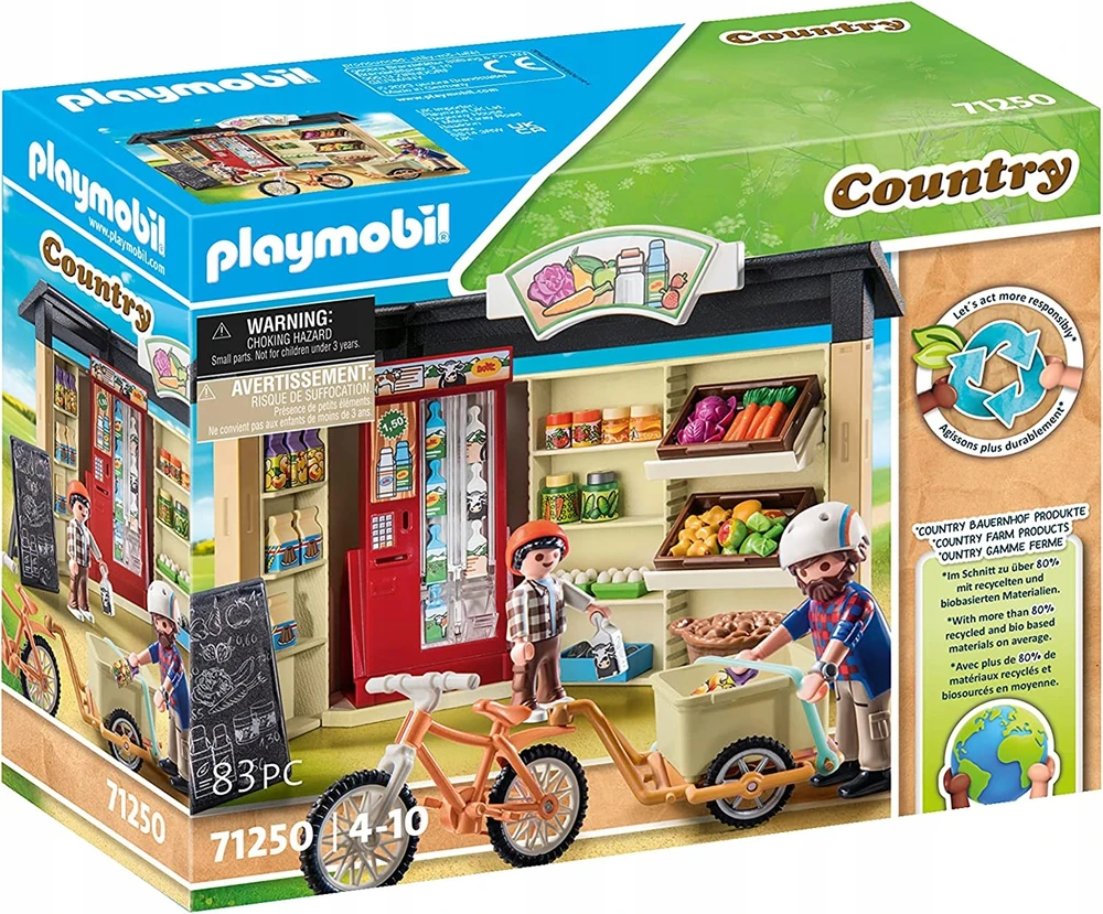 PLAYMOBIL 24 valandas veikianti ūkio parduotuvė 71250