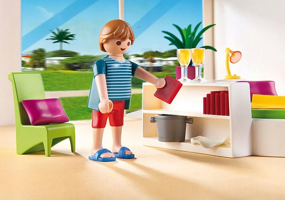 PLAYMOBIL 5583 namas BEDROOM apvalus miegamasis kambarys