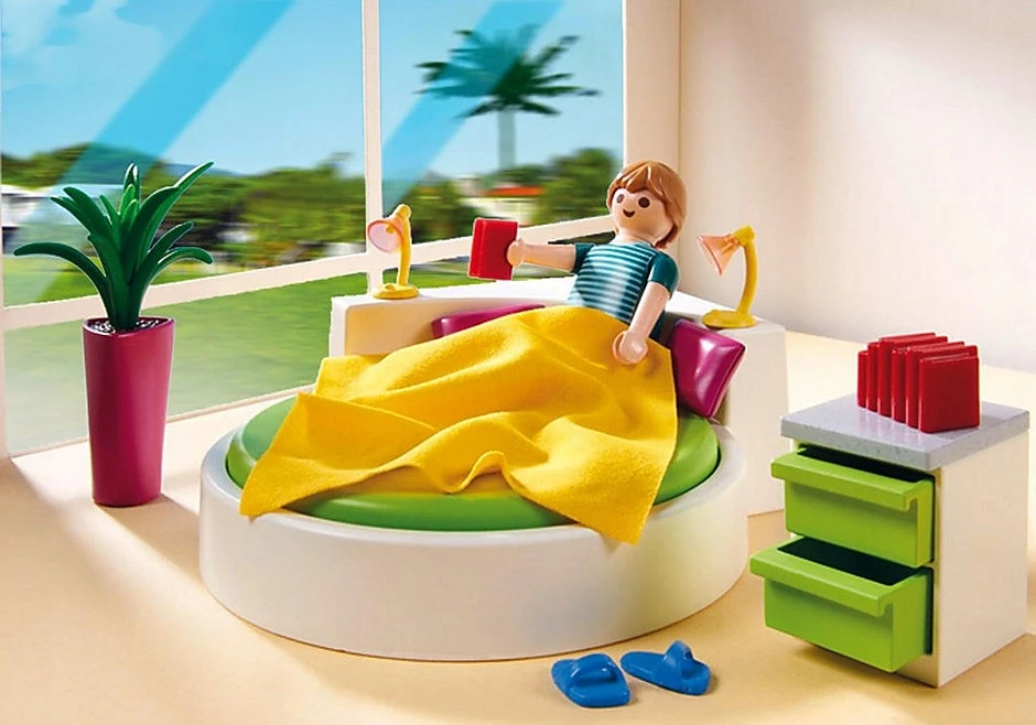 PLAYMOBIL 5583 namas BEDROOM apvalus miegamasis kambarys