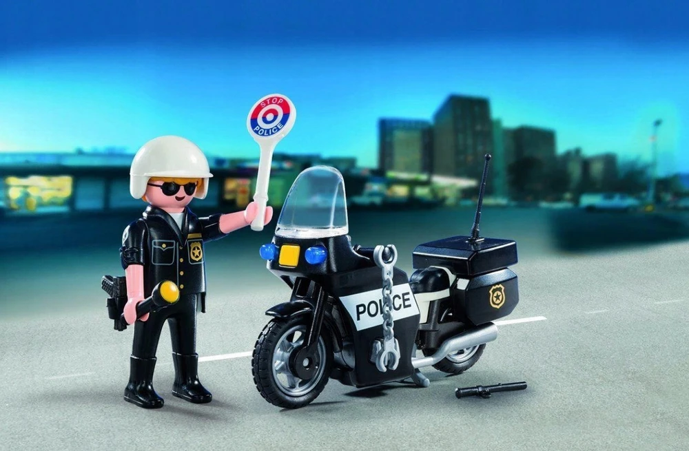 PLAYMOBIL CITY ACTION rinkinys-lagaminėlis Policija, 5648