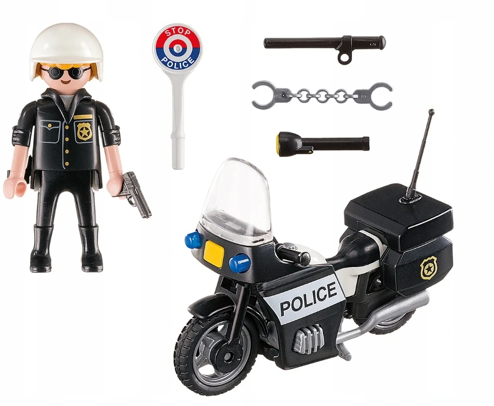 PLAYMOBIL CITY ACTION rinkinys-lagaminėlis Policija, 5648