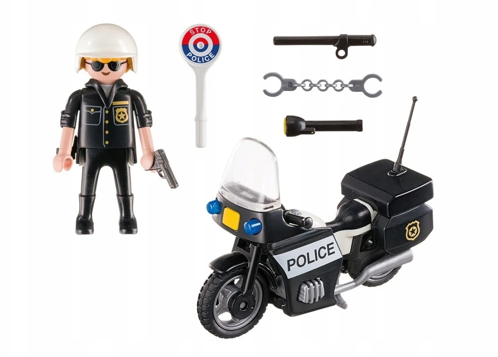 PLAYMOBIL CITY ACTION rinkinys-lagaminėlis Policija, 5648