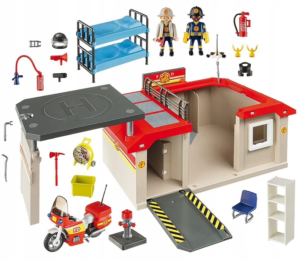 PLAYMOBIL 5663 GAISRINĖ DĖLĖ, SUlenkiama į dėklą, skirta 9462 9463 9464