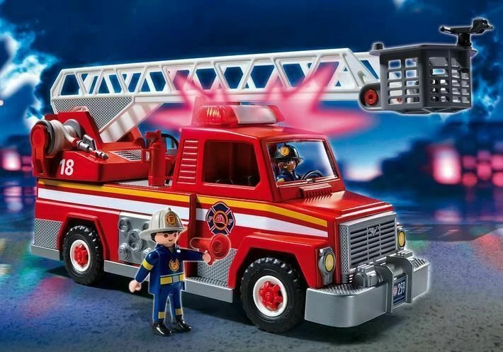 PLAYMOBIL 5682 AMERICAN FIRE BRITAIN SU KOPĖČIOMIS