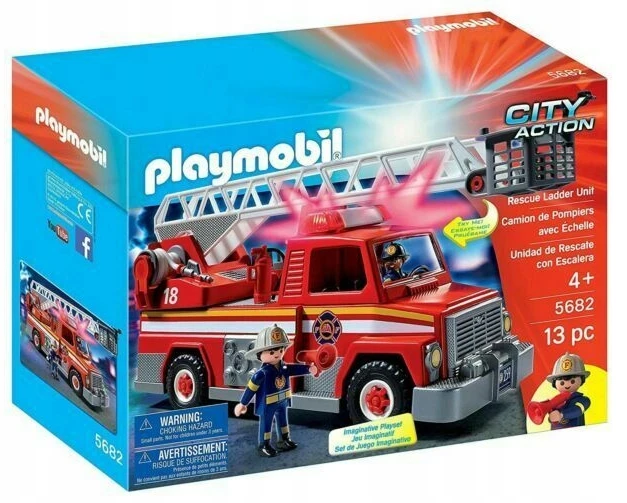 PLAYMOBIL 5682 AMERICAN FIRE BRITAIN SU KOPĖČIOMIS