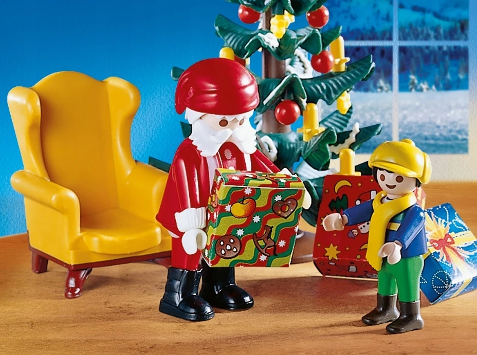 Playmobil Rinkinys su figurkami Christmas 5753 Zdjęcie ze Świętym Mikołajem