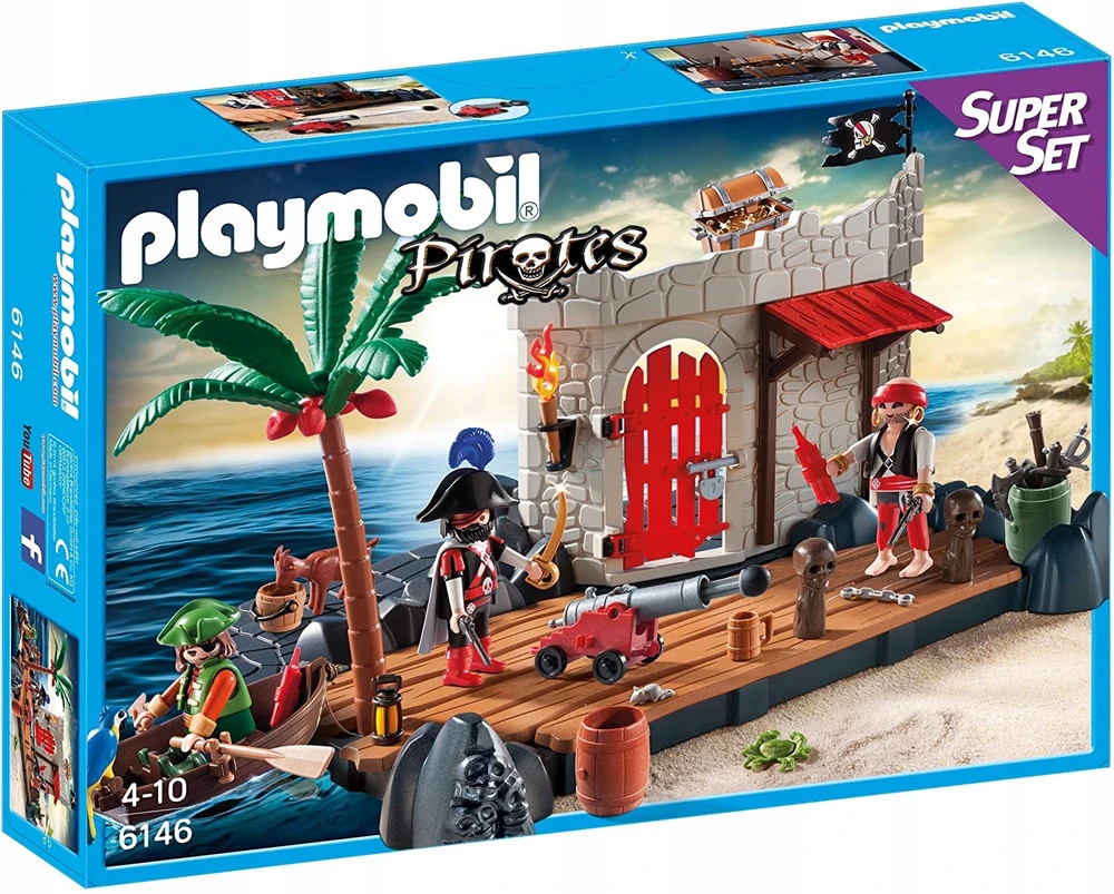 PLAYMOBIL 6146 PIRATE FORTRESS