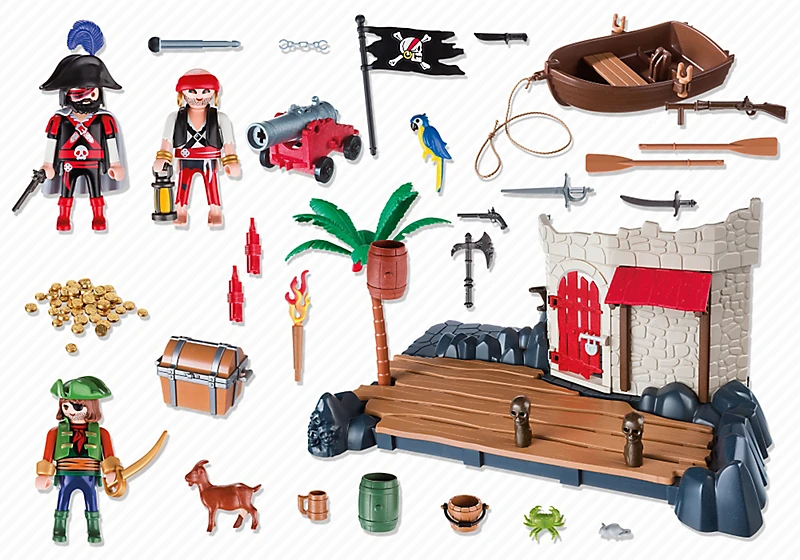 PLAYMOBIL 6146 PIRATE FORTRESS