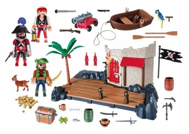 PLAYMOBIL 6146 PIRATE FORTRESS