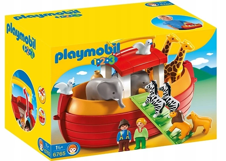 Noah PLAYMOBIL 1.2.3 Nojaus laivas, 6765