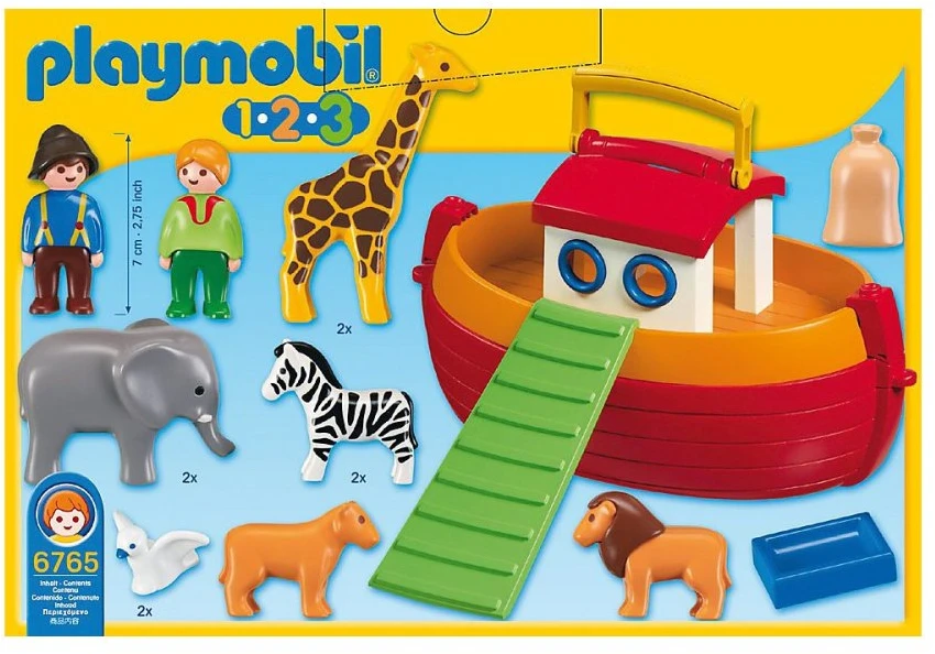 Noah PLAYMOBIL 1.2.3 Nojaus laivas, 6765