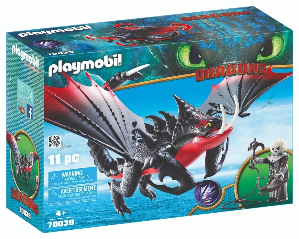 Playmobil 70039 Drakonas Šmėkla su Grimiu