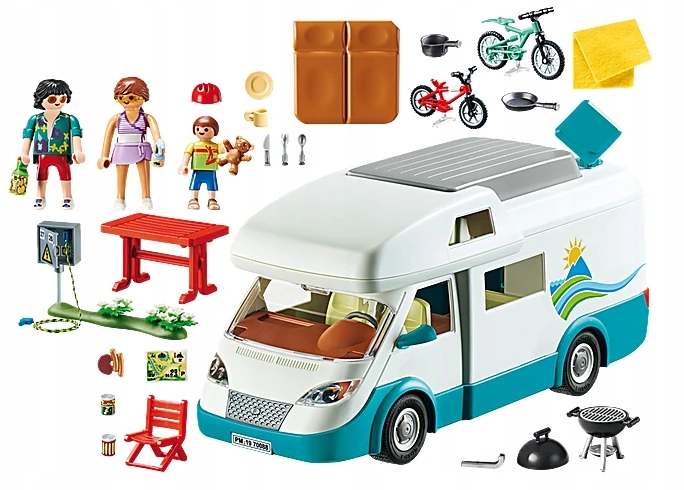 Playmobil 70088 Kemperis Kemperis Automobilis 3 figūrėlės Priedai