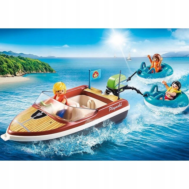 Playmobil 70091 Motorinė valtis su pontonais