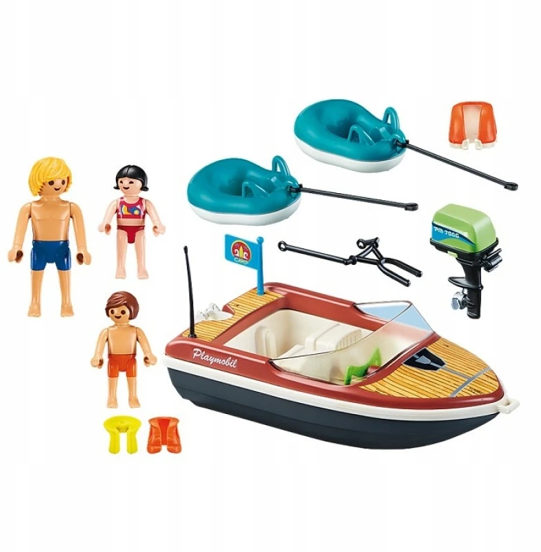 Playmobil 70091 Motorinė valtis su pontonais