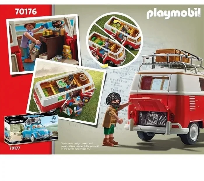 70176 PLAYMOBIL® VW Volkswagen T1 kemperis