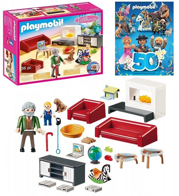 Playmobil Dollhouse 70207 Jauki svetainė